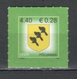 Estonia.2006 Steme ale comitatelor autoadezive SE.127, Nestampilat