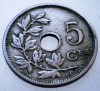 7.327 BELGIA 5 CENTIMES 1910 BELGIQUE, Europa, Cupru-Nichel