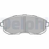DELPHI LP3245 set placute frana,frana disc