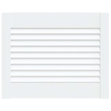 Cumpara ieftin Usa de dulap design lambriu, alb, 39,5x49,4 cm, lemn masiv pin