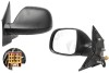Oglinda exterioara VW Transporter (T5) 10.2009-2015, Partea Dreapta Crom Convex Electrica Cu Incalzire, carcasa neagra, cu 5 pini, Max View