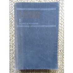 A P Cehov Schite si Povestiri Opere volum 1 editia 1986