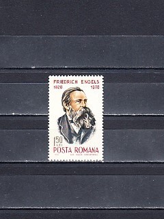 M1 TX4 2 - 1970 - 150 de ani de la nasterea lui Friedrich Engels