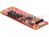 Convertor Raspberry Pi Micro USB-B la SATA 7 pini, Delock 62626