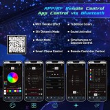 Kit Fibra Optica Plafon Instelat 500 + stele cazatoare 240