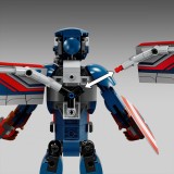 LEGO SUPER HEROES FIGURINA DE CONSTRUCTIE CAPITANUL AMERICA 76296 SuperHeroes ToysZone