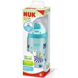 Cana Nuk First Choice Flexi Cu Pai Moale, 300 ml, Albastra, Cu Efect Cameleon