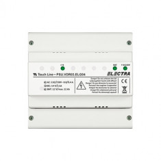 Unitate centrala de alimentare auxiliara pentru HOME + URBAN + EXPERT, G3 - ELECTRA PSU.VDR03.ELG04 SafetyGuard Surveillance