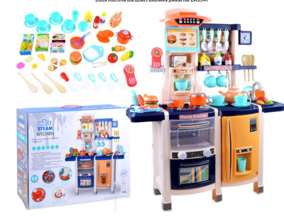 Bucătărie mare pentru copii | frigider + cuptor foto