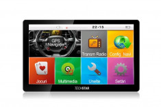GPS Auto/Camion Navigatie Techstar? 7&amp;quot; cu Touchscreen Premium 8GB Windows CE 128 Ram foto