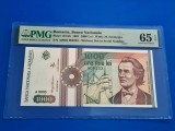 2 bancnote consecutive 1.000lei din 1991 PMG65EPQ