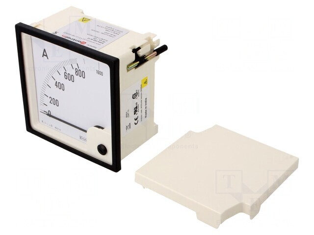 Ampermetru pe Panou True RMS 0-800/1600A Clasa 1.5