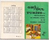 Bnk cld Calendar de buzunar - 1970 - Ghidul turistului