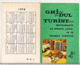 Bnk cld Calendar de buzunar - 1970 - Ghidul turistului