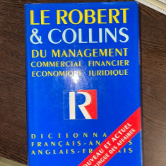 Michel Peron, Gordon Shenton Le Robert Et Collins Du Management Dictionnaire Francais-Anglais Anglais-Francais. Commercial, Financier, Economique, Jur
