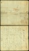 Netherlands 1823 Stampless Cover + Content Amsterdam to London England DB.509