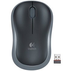 MOUSE LOGITECH, &quot;M185&quot;, PC sau NB, wireless, 2.4GHz, optic, 1000 dpi, butoane/scroll 3/1, , negru,45008575 &quot;910-002238&quot; (timbru verde 0.18 lei)