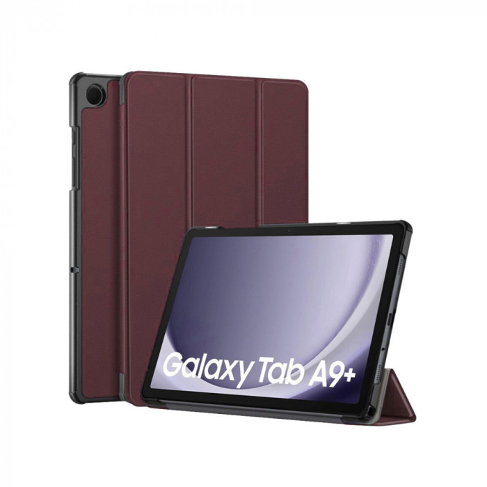 Husa Flip pentru Samsung Galaxy Tab A9 Plus - Techsuit FoldPro - Red
