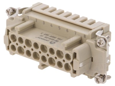 Conector HDC mamă 16 Pin 16A foto