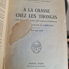 A LA CHASSE CHEZ LES THONGAS - GEORGE AGNEW CHAMBERLAIN (LA VANATOARE IN TONGA)