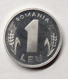 PROBA 1 LEU 2000 . ALUMINIU . PROOF . Nu figureaza in catalogul Schaffer ediția a II-a (REV).