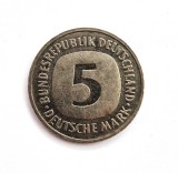 Moneda GERMANIA FEDERALA 5 mark 1989 ( F ) _ marci _ km # 140.1, Europa
