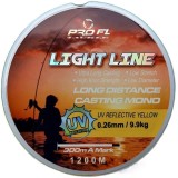 FIR MONOFILAMENT PRO FL FUO LIGHT LINE 1200M 0.28MM