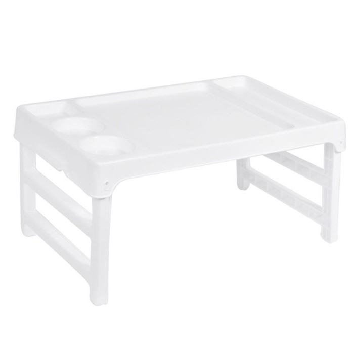 Masuta plastic pentru camping, 42 x 27 cm, Alb Masuta plastic pentru camping, 42 x 27 cm, Alb