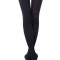Ciorap dens cu model vertical &icirc;n relief, Conte Fantasy Voyage - Nero, 2-S Standard