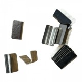 Set 10 Cleme Metalice Fixare Paravanturi Auto Otel Inoxidabil Argintiu ALM