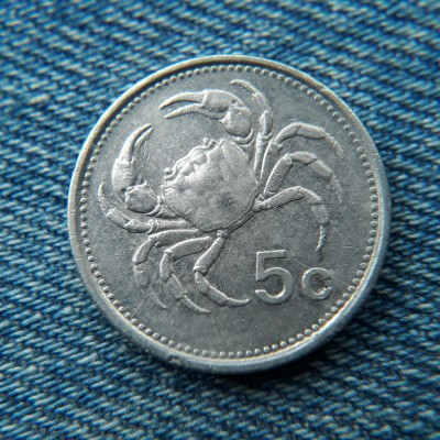 1c - 5 Cents 1986 Malta foto