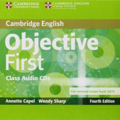 Objective First Class Audio CDs (2) | Annette Capel, Wendy Sharp