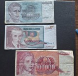 Lot bancnote Iugoslavia 2