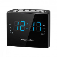 Radio cu Ceas Kruger&amp;amp;Matz KM0821 3W Black foto