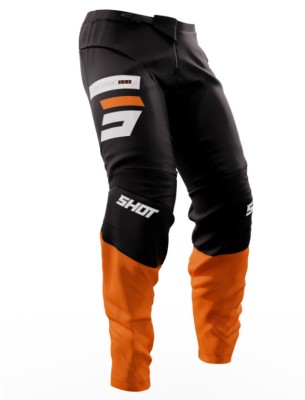 Pantaloni Enduro MX Shot Devo Reflex Orange foto