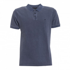 Tricou polo Calvin Klein Jeans Pedro3, Slim Fit, culoare Albastru, marime XXL foto