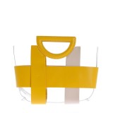 Geanta transparenta cu manere fixe