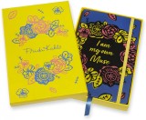 Carnet - Frida Kahlo - Large, Plain, Hard Cover - Collector&rsquo;s Box - Yellow and Blue | Moleskine