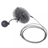Perie Rotundă pentru Curățat Coșul de Fum Diametru 20 cm, vidaXL