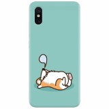 Husa silicon pentru Xiaomi Mi 8 Pro, Cute Corgi