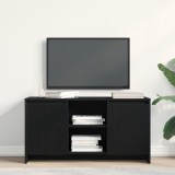 vidaXL Dulap TV Negru, Stejar, 102x37,5x52,5 cm, Lemn prelucrat