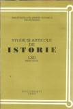 Cumpara ieftin Revista Studii si articole de istorie, nr. LXII/ 1995