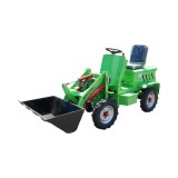 Mini incarcator frontal electric articulat 4x4, 2 motoare brushless 2200W, baterie 60V/70Ah, capacitate ridicare 400kg, latime cupa 1000mm Breckner Ge