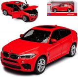 MASINUTA METALICA BMW X6M ROSU SCARA 1 LA 24