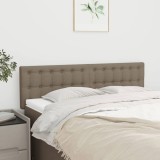 Cumpara ieftin Tăblii de pat, 2 buc., gri taupe, 72x5x78/88 cm, textil