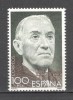 Spania.1980 100 ani nastere R.P. de Ayala-scriitor SS.228, Nestampilat