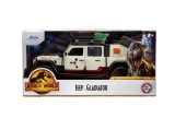 Jada Jurassic World Masinuta Metalica Jeep Gladiator Scara 1:32, Simba