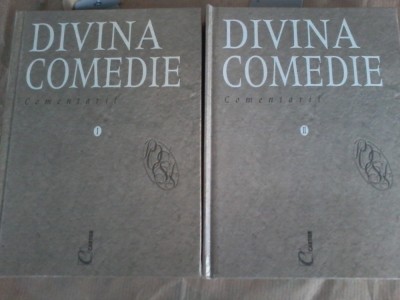 Divina Comedie comentarii de George Cosbuc (2 vol.) foto