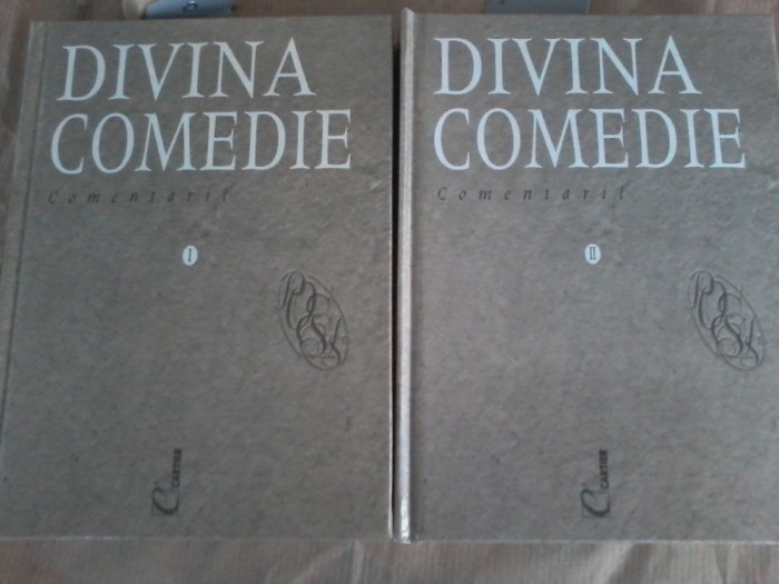 Divina Comedie comentarii de George Cosbuc (2 vol.)