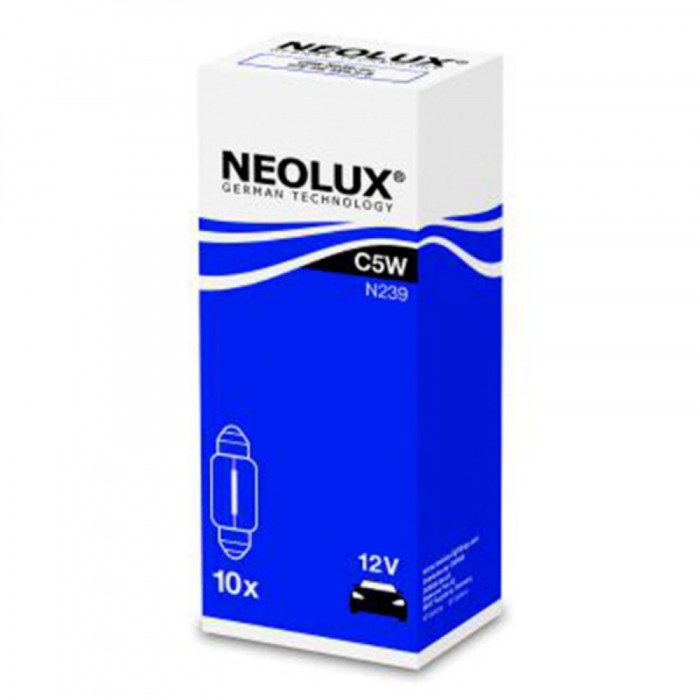 Set 10 buc Bec Indicator 12V C5W Sv8.5-8 Neolux